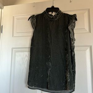 Loft Velvet blouse